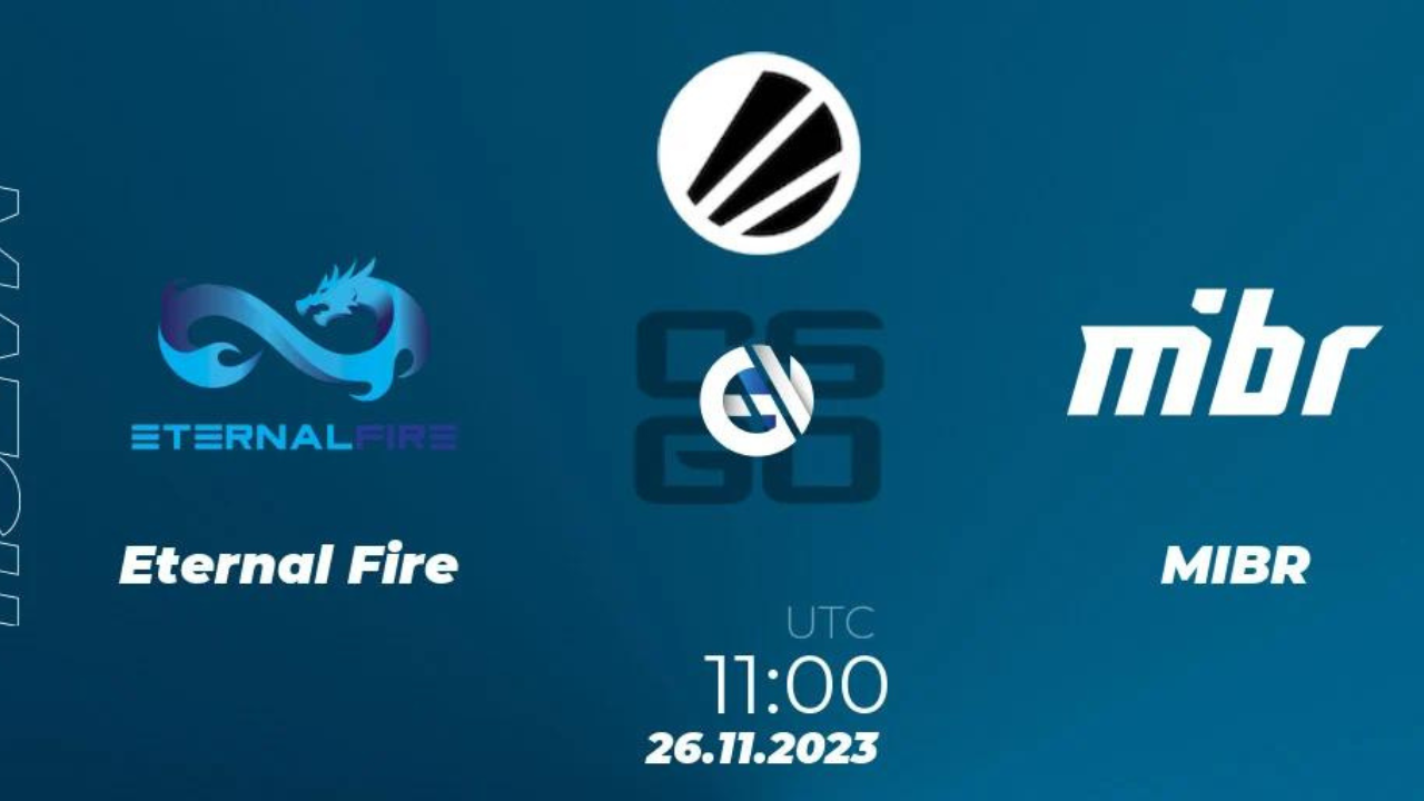 Palpites de Aposta para o Confronto Eternal Fire vs MIBR nos Playoffs da ESL Pro League Season 20