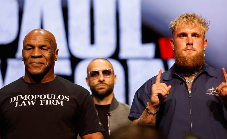 Mike Tyson vs Jake Paul: tudo sobre a luta de sexta (15/11)