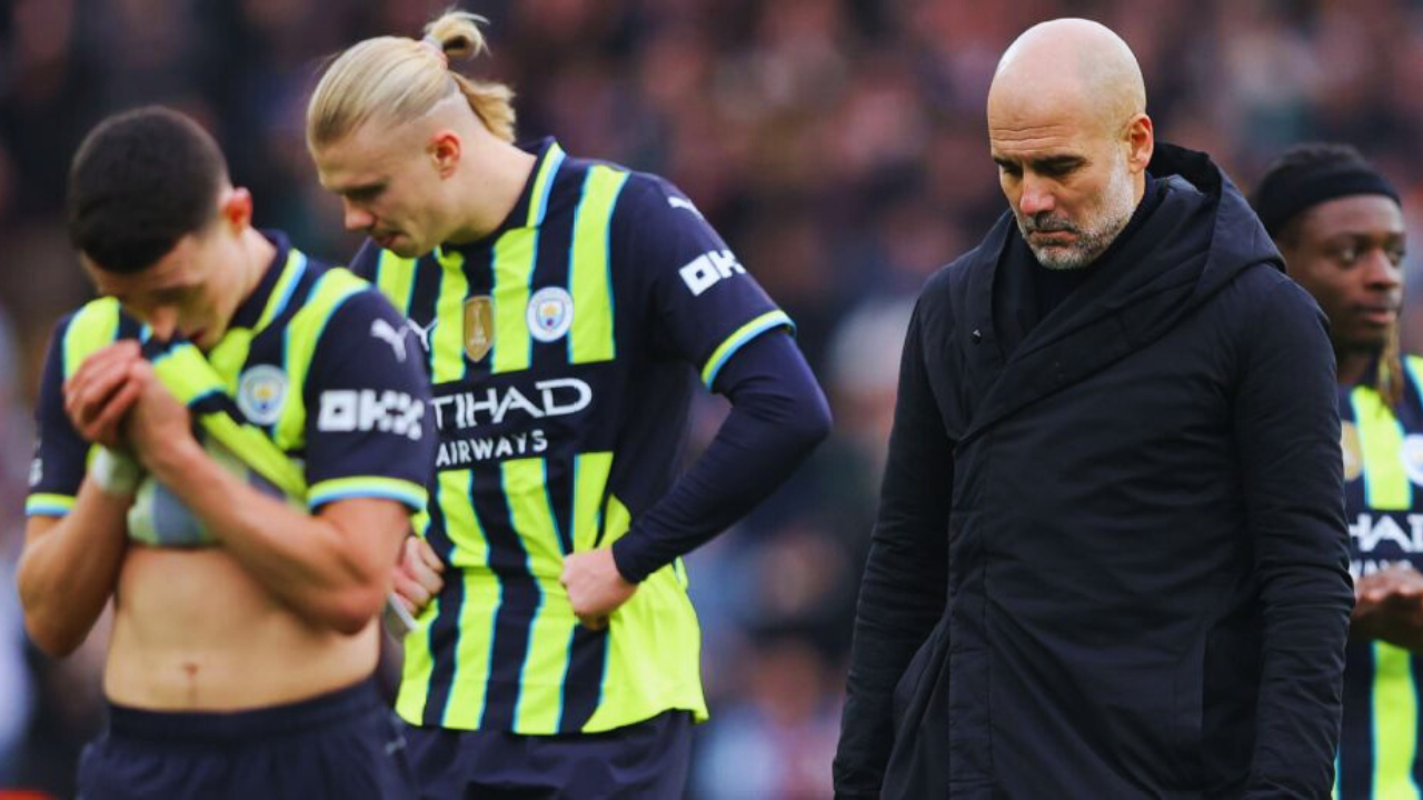 A Crise do Manchester City se Aprofunda: Derrota para o Aston Villa Levanta Sérias Dúvidas