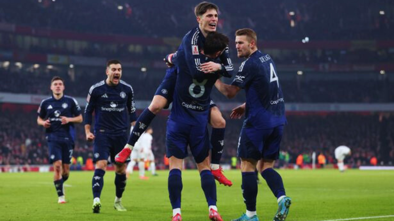 Manchester United supera o Arsenal em emocionante duelo da FA Cup