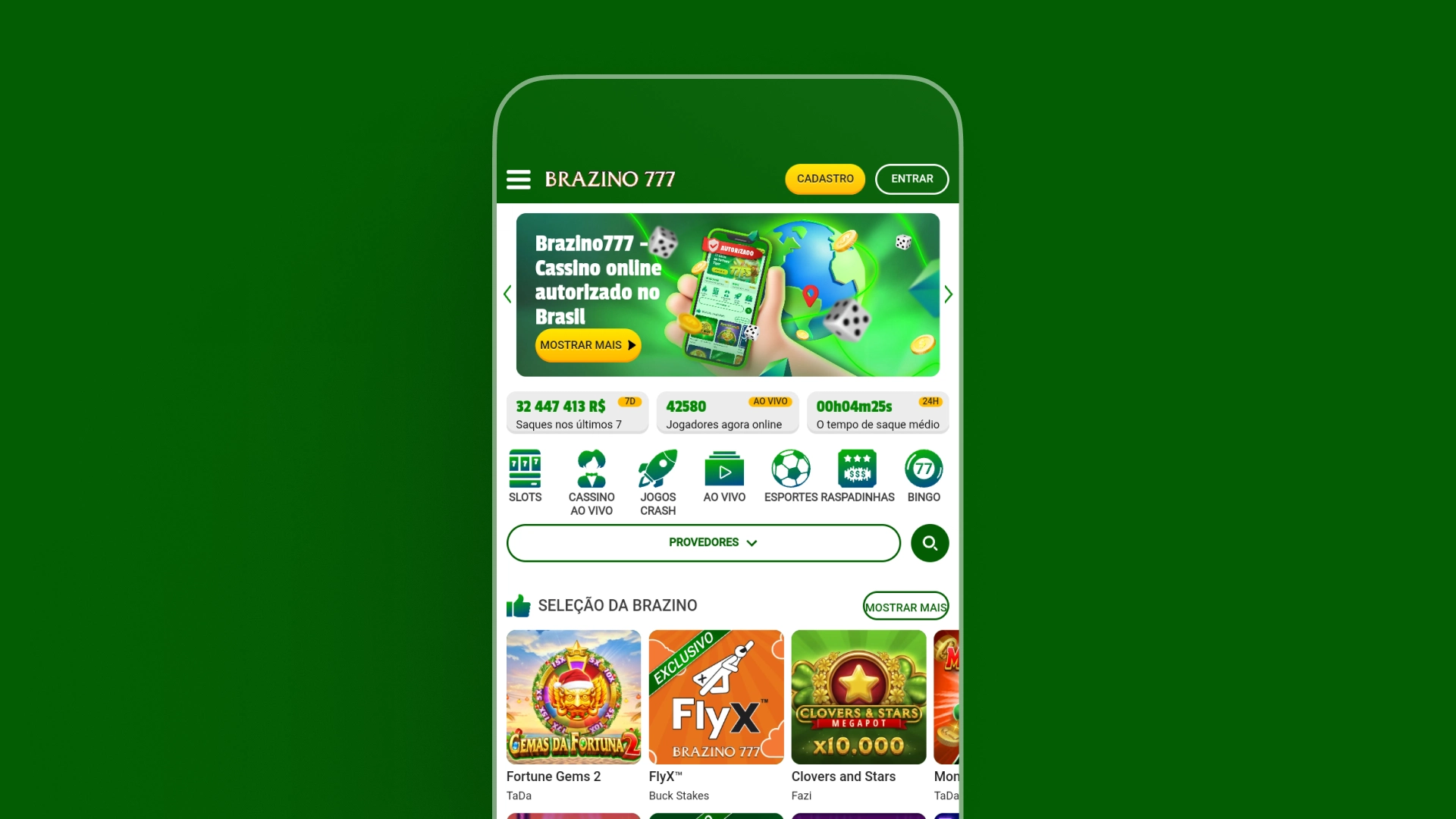 Brazino777 App Download: Acesse Apostas e Cassino no Seu Celular