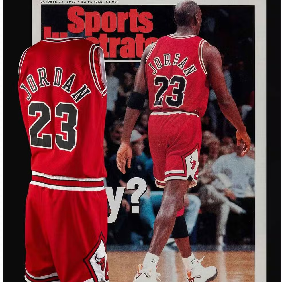 Leilão da camisa do Michael Jordan