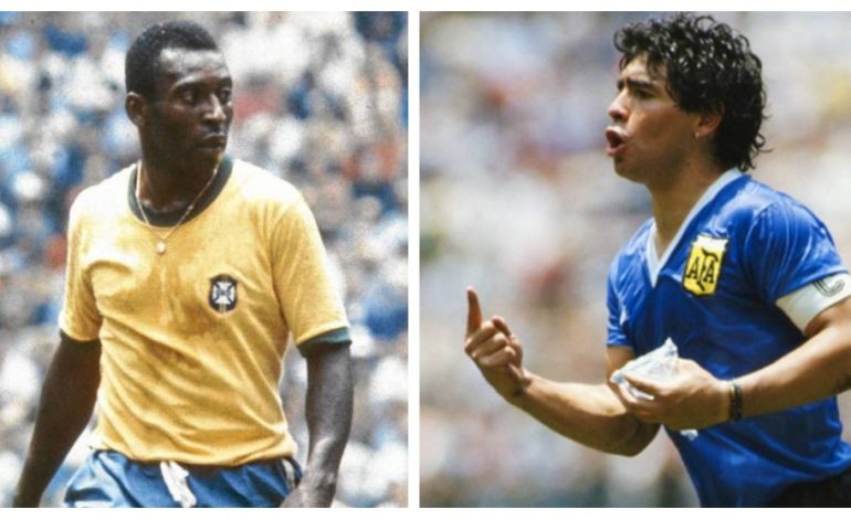 O Debate Eterno: Pelé vs. Maradona – Uma Análise Comparativa de Dois Deuses do Esporte