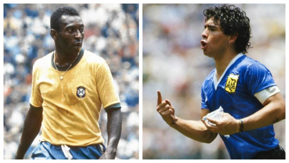 O Debate Eterno: Pelé vs. Maradona – Uma Análise Comparativa de Dois Deuses do Esporte
